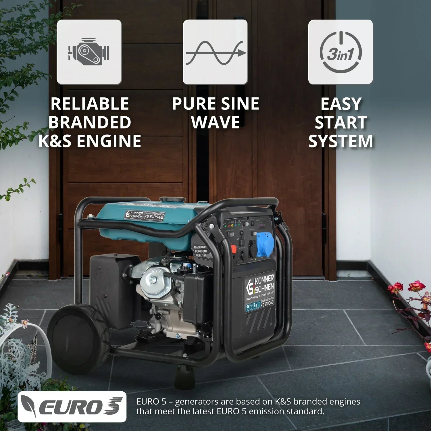 LPG-benzininvertergeneratorKS8100iEG5 - Sikshop