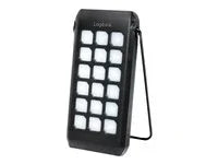 LogiLink Solarstrømbank 10000 mAh – 18W (USB-A & USB-C)