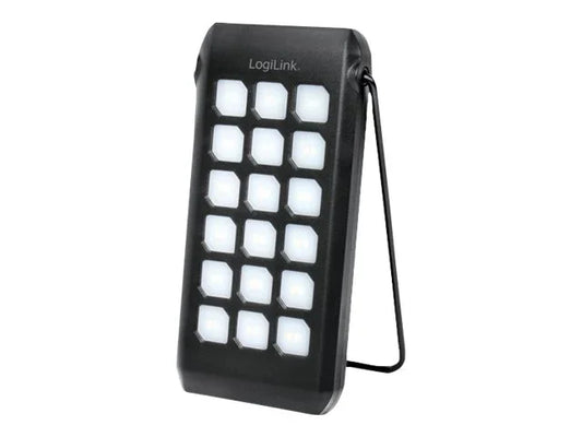 LogiLink Solarstrømbank 10000 mAh – 18W (USB-A & USB-C)