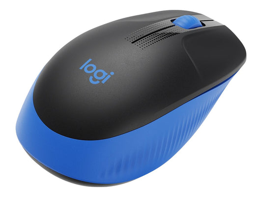 Logitech M190 Trådløs Mus – 1000 DPI, USB-modtager, Blå