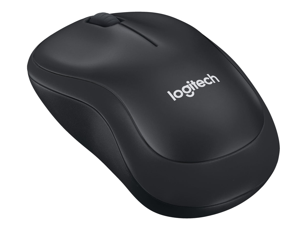 Logitech M220 Silent Trådløs Mus – 1000 DPI, SilentTouch, Sort
