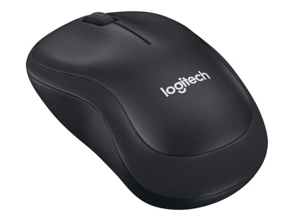 Logitech M220 Silent Trådløs Mus – 1000 DPI, SilentTouch, Sort