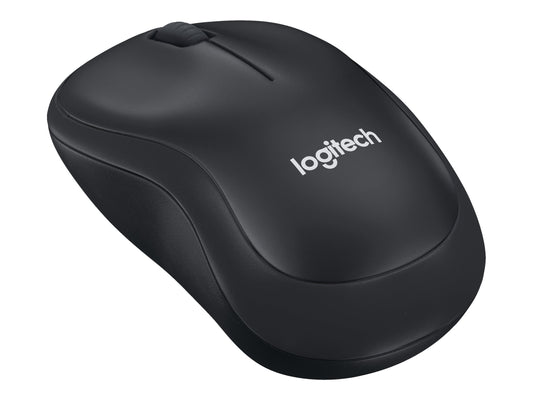 Logitech M220 Silent Trådløs Mus – 1000 DPI, SilentTouch, Sort