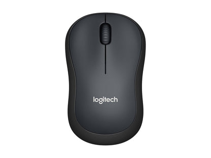 Logitech M220 Silent Trådløs Mus – 1000 DPI, SilentTouch, Sort