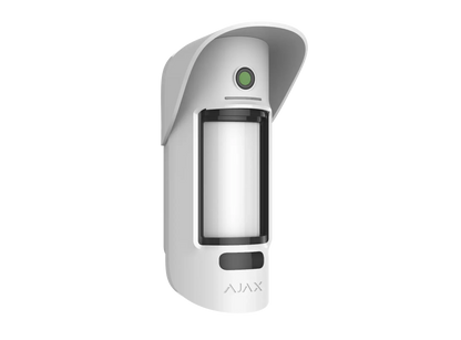 Ajax MotionCam Udendørs Jeweller – Trådløs udendørs bevægelsesdetektor (hvid) - Sikshop