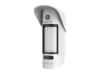 Ajax MotionCam Udendørs Jeweller – Trådløs udendørs bevægelsesdetektor (hvid) - Sikshop