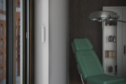 Ajax GlassProtect Hvid – Diskret og effektiv glasbrudsdetektering - Sikshop