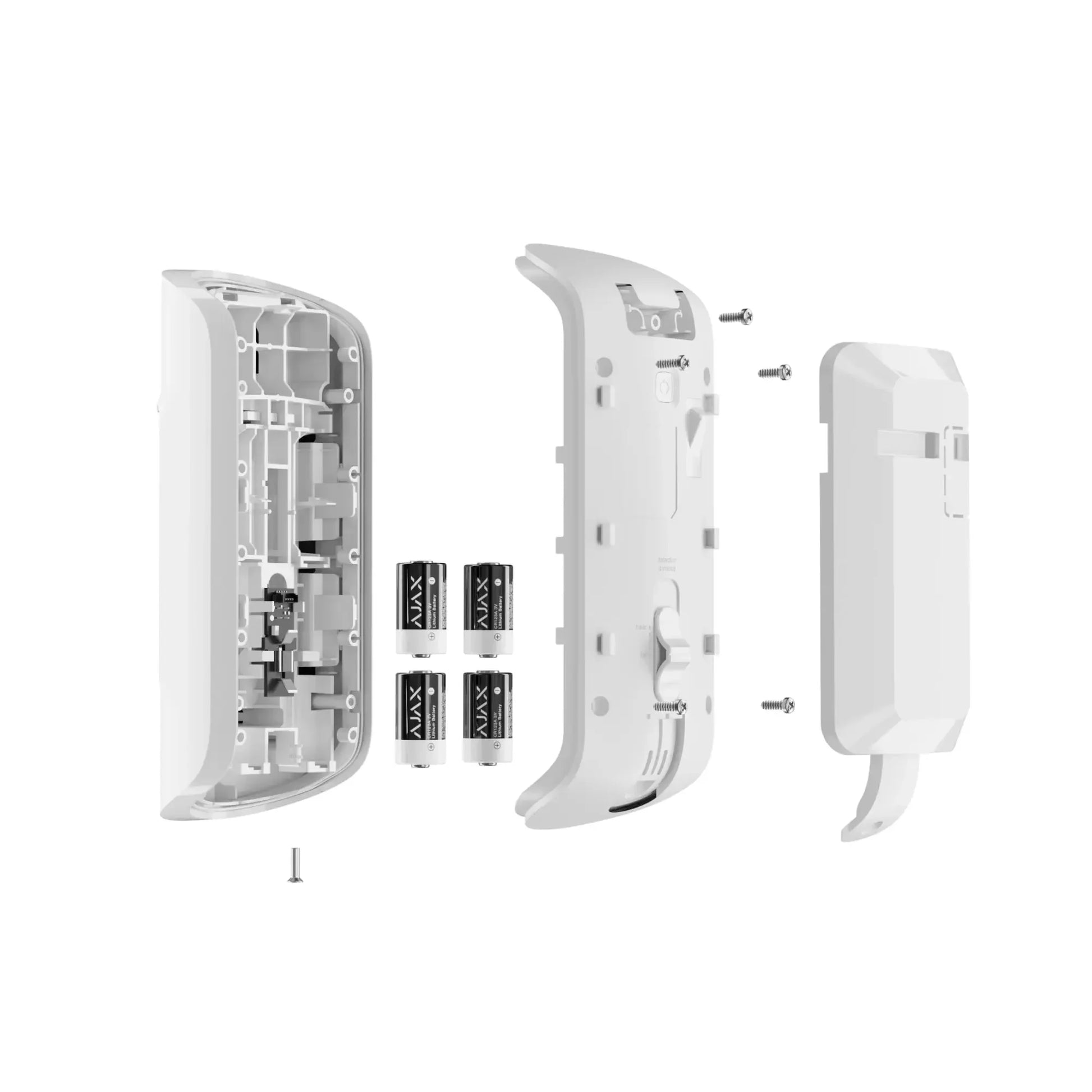 Ajax MotionCam Udendørs Jeweller – Trådløs udendørs bevægelsesdetektor (hvid) - Sikshop