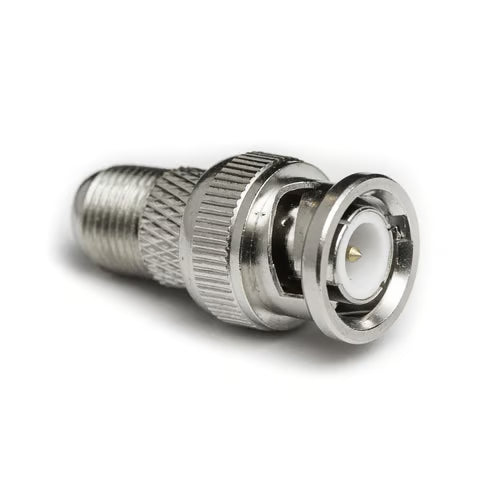 BNC han til F hun adapter – 5 stk overgangsstik til coax