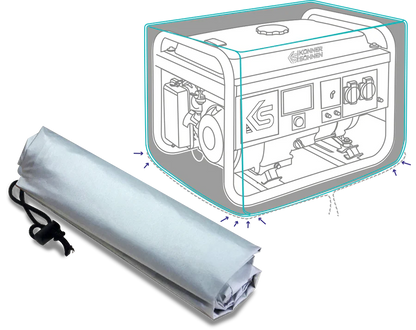 Könner & Söhnen – KS COVER10 Generatorovertræk (60×49×47 cm) - Sikshop
