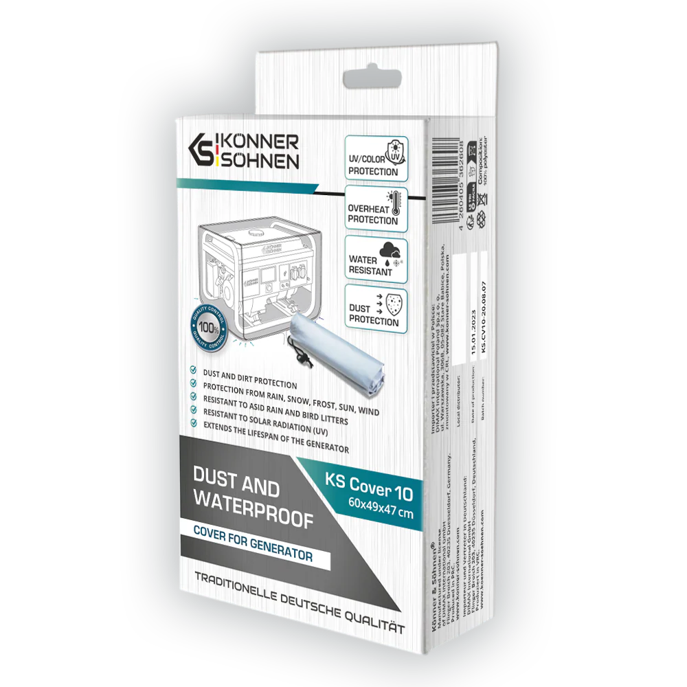 Könner & Söhnen – KS COVER10 Generatorovertræk (60×49×47 cm) - Sikshop