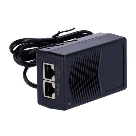 PoE Injector 15W – 100M, 48V 0,5A til IP-enheder