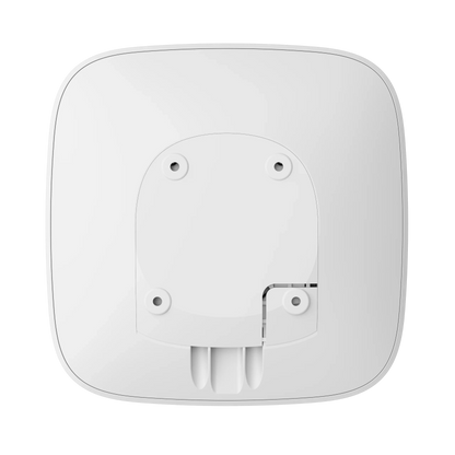 Ajax Hub 2 (4G) Jeweller – Trådløs centralenhed (hvid) - Sikshop