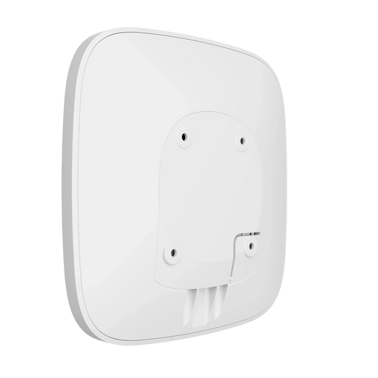Ajax Hub 2 Plus Hvid - Ethernet, Wi-Fi, og to SIM-kort (2G, 3G, 4G)
