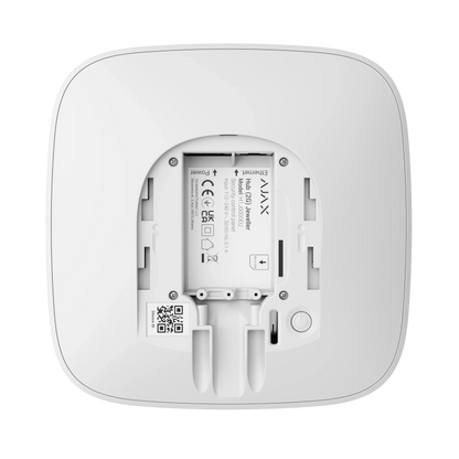 Ajax Hub 2 (4G) Jeweller – Trådløs centralenhed (hvid) - Sikshop