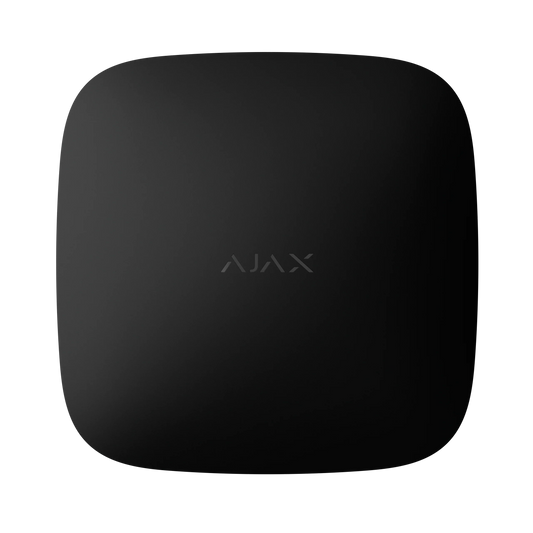 Ajax Hub 2 (2G) Jeweller – Trådløs centralenhed (sort) - Sikshop