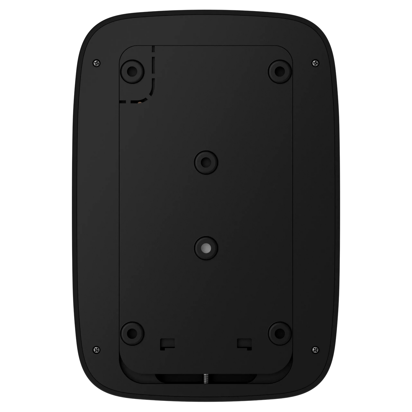 Ajax KeyPad Plus Jeweller Sort – Trådløst betjeningspanel med briklæser - Sikshop