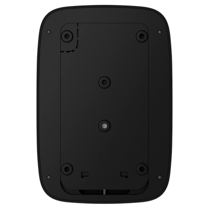 Ajax KeyPad Plus Jeweller Sort – Trådløst betjeningspanel med briklæser - Sikshop