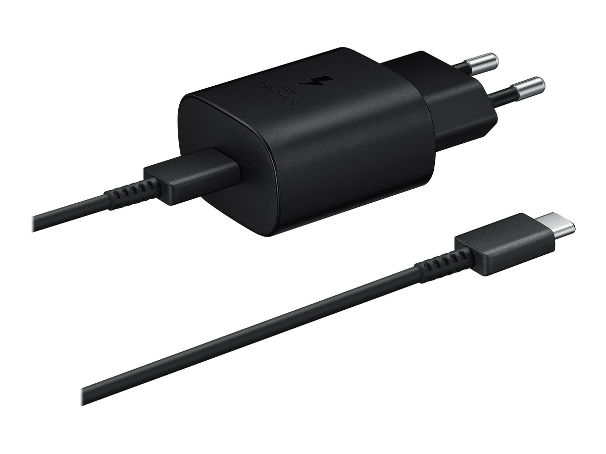 Samsung EP-TA800 25W Super Fast Charger med USB-C Kabel – Sort