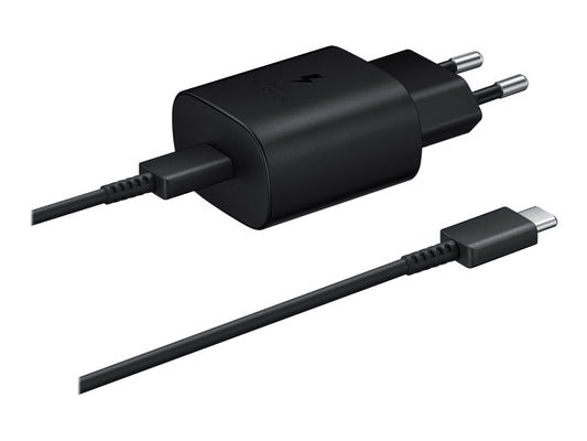 Samsung EP-TA800 25W Super Fast Charger med USB-C Kabel – Sort