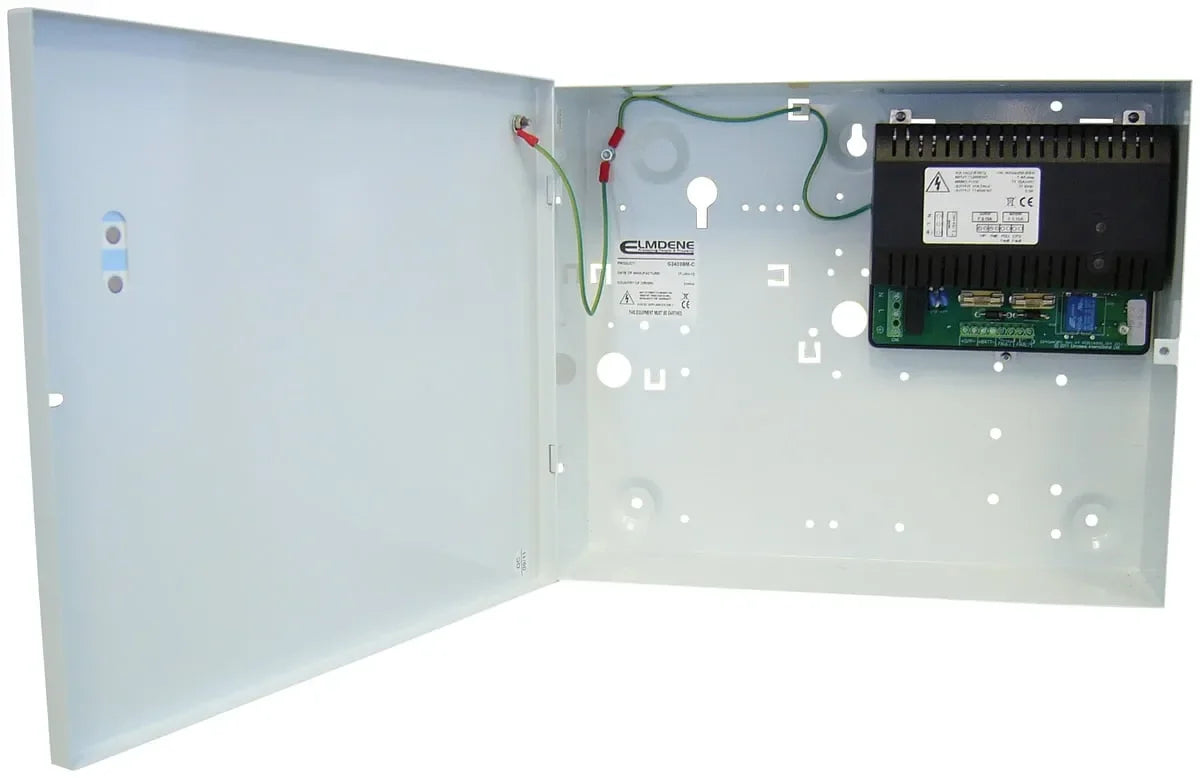 Elmdene G13803N-B – 12V 3A strømforsyning med batteribackup