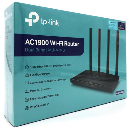 TP-Link Archer C80 AC1900 Dual Band Wi-Fi 5 Router – 4× Gigabit LAN