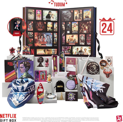 YuMe Netflix Gift Box Julekalender 2025 – 24 dage med Netflix-overraskelser