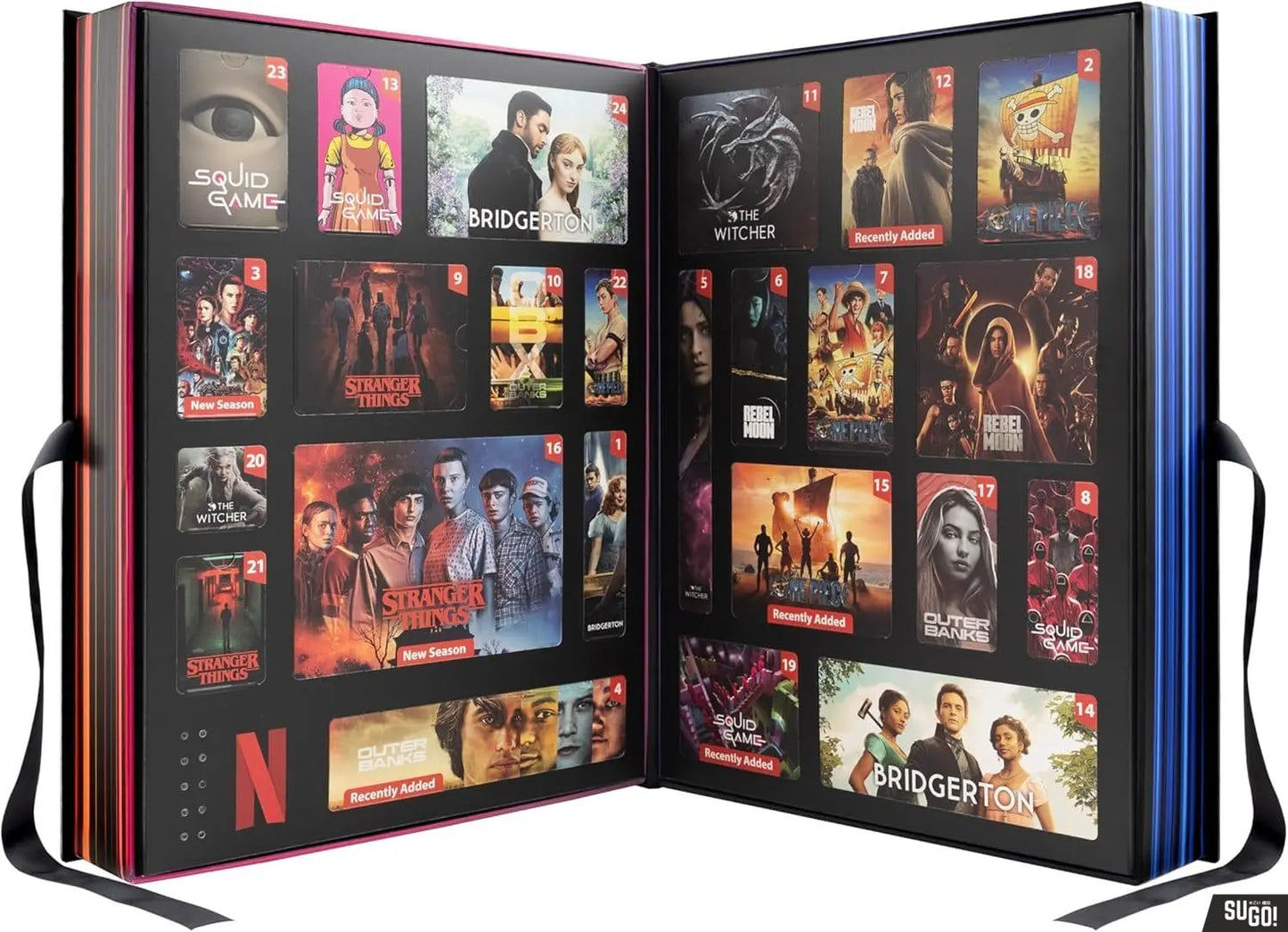 YuMe Netflix Gift Box Julekalender 2025 – 24 dage med Netflix-overraskelser