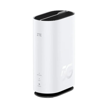 ZTE G5C 5G Router med Wi-Fi 6 – AX1800, Dual Band, 2× Gigabit LAN