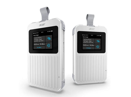 Acer Connect M6E 5G Mobilt Hotspot – Vandtæt Wi-Fi 6E Router med 8000 mAh - Sikshop