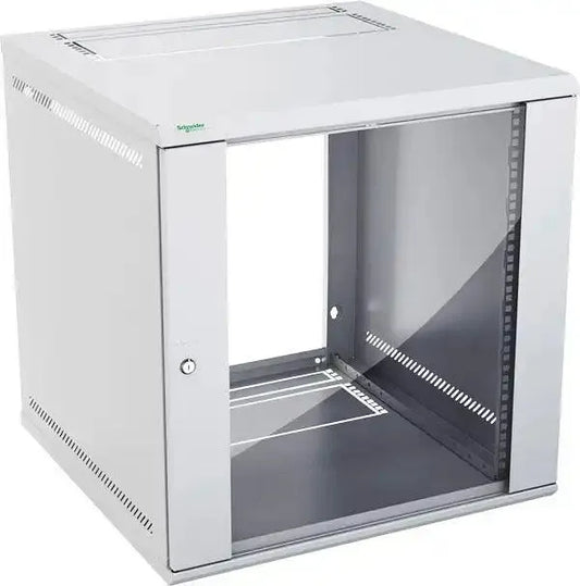 actassi-19-vaeg-rack-flad-pak-med-glasdor-bdh-600-x-600-x-618-12he-lysegra-sikshop-65662 - SIKSHOP