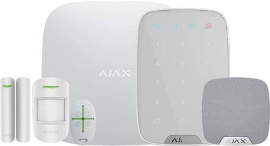 AJAX Alarm Startpakke 3 - Komplet Sikkerhed med Betjeningspanel og Sirene - Sikshop