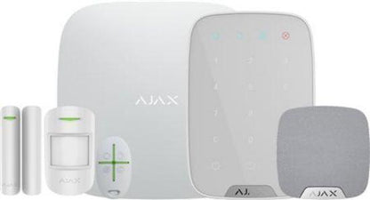 AJAX Alarm Startpakke 3 - Komplet Sikkerhed med Betjeningspanel og Sirene - Sikshop