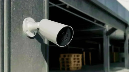 Ajax BulletCam – 8 MP, AI-genkendelse, 35m IR-lys, Hvid - SIKSHOP