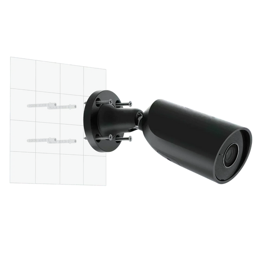 Ajax BulletCam – 8 MP, AI-genkendelse, 35m IR-lys, Sort - SIKSHOP