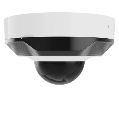 Ajax DomeCam Mini – 5 MP, AI-genkendelse, IR-lys 30m, Hvid - SIKSHOP