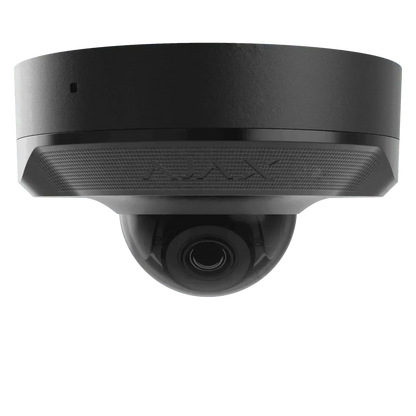 Ajax DomeCam Mini 8 MP 4 mm Sort – Effektiv Overvågning med AI - Sikshop