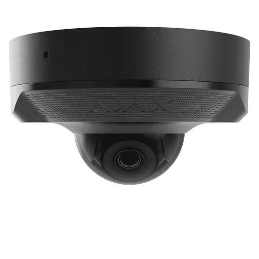 Ajax DomeCam Mini 8 MP 4 mm Sort – Effektiv Overvågning med AI - SIKSHOP