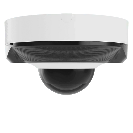 Ajax DomeCam Mini 8 MP Hvid – 4K Overvågning med AI og IR-lys - SIKSHOP