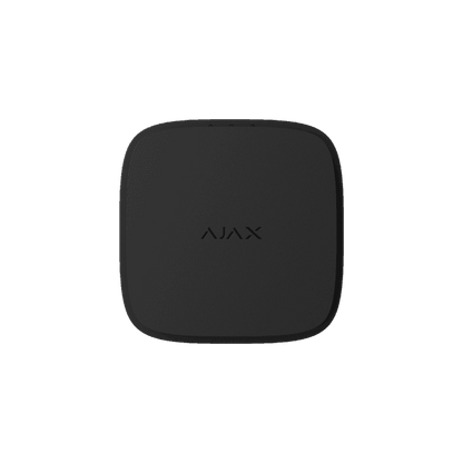 Ajax FireProtect 2 (AC) Sort – Elegant Røgalarm med Konstant Strømforsyning - Sikshop