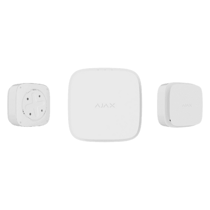 Ajax FireProtect 2 Jeweller (Heat/Termo) - Trådløs Varmealarm med Sirene (Hvid) - Sikshop