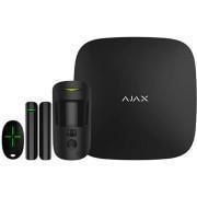 Ajax Hub2 Startspakke 4 med Kamera Sort – Komplet tyverialarm til Hjem og Virksomhed - Sikshop