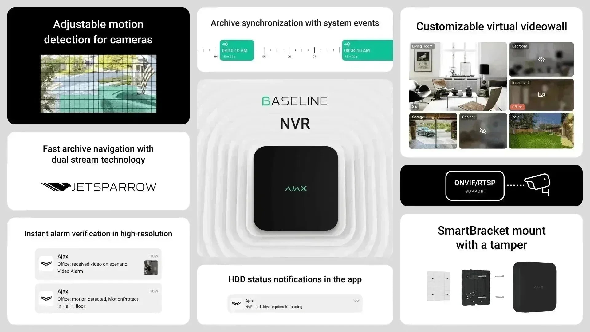 ajax-nvr-16-kanals-netvaerks-videooptager-sort-or-4k-og-cloud-integration-sikshop-60160 - SIKSHOP