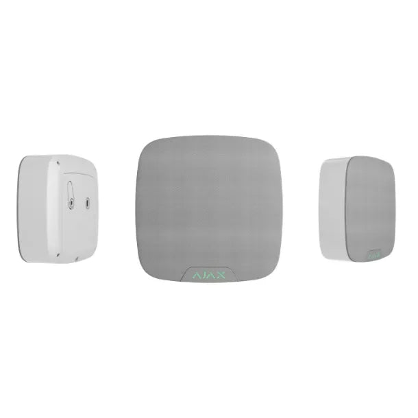 Ajax SpeakerPhone Hvid – Tovejs tale for effektiv alarmverifikation - Sikshop