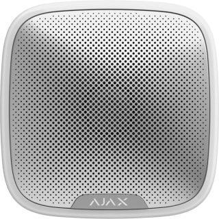 ajax-streetsiren-jeweller-tradlos-udendors-sirene-med-led-ramme-hvid-sikshop-28693 - SIKSHOP