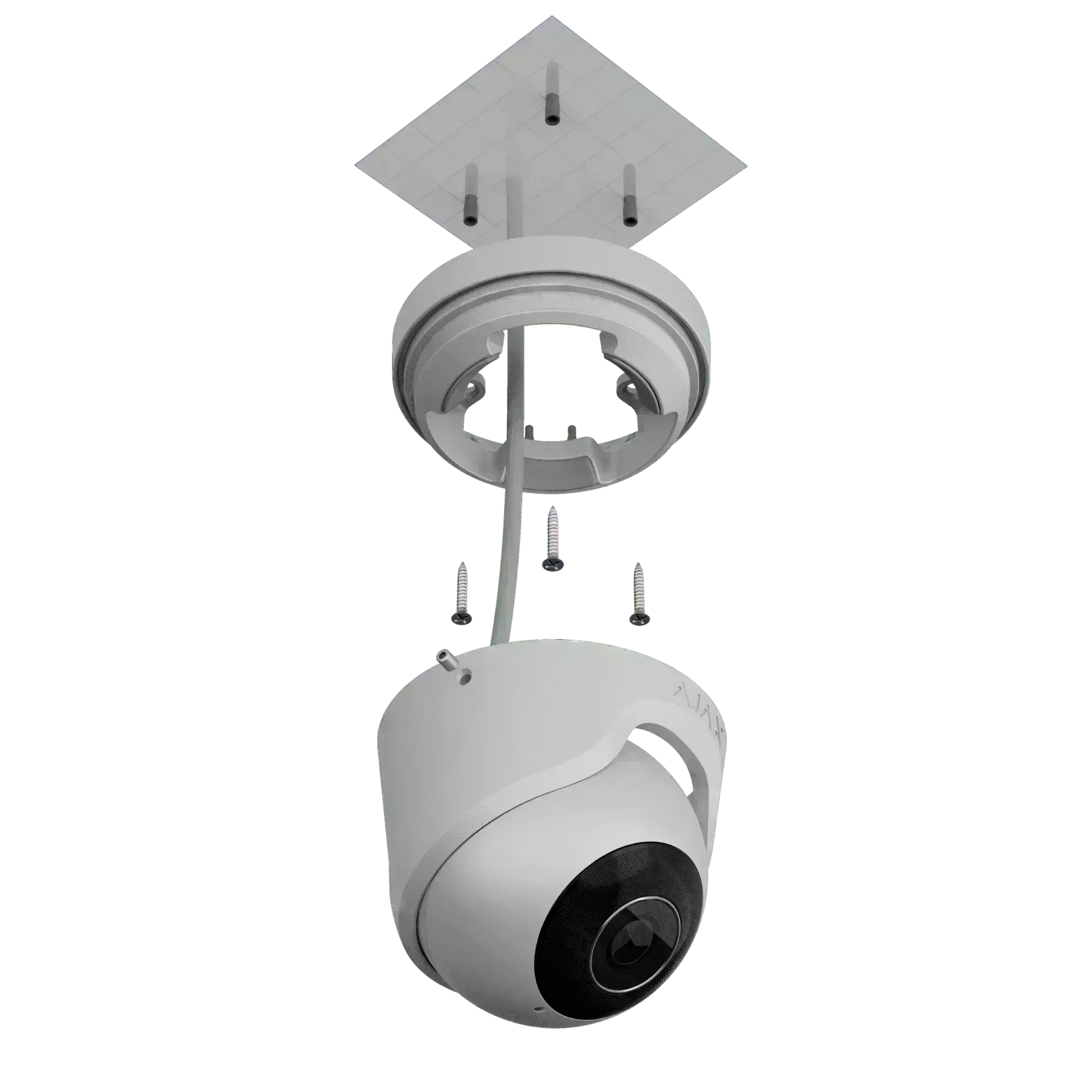 Ajax TurretCam 5 MP (Sort) – Intelligent Overvågning med Skarphed og Sikkerhed - Sikshop