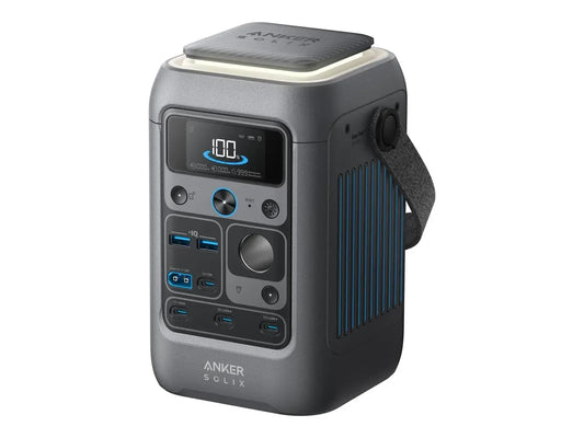 Anker SOLIX C300X – 300W transportabel strømstation med 288 Wh LiFePO₄ batteri - SIKSHOP