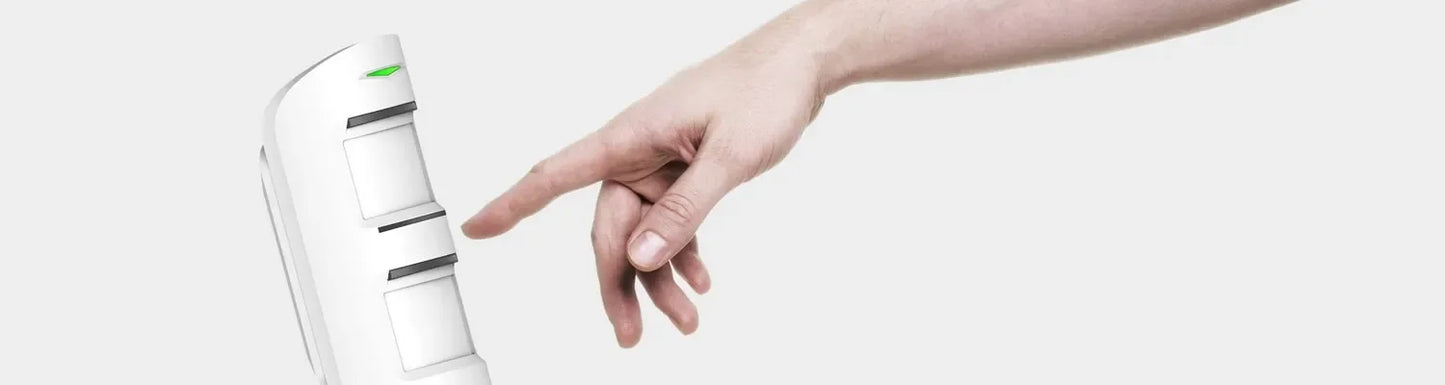 Ajax MotionProtect Outdoor Jeweller – Hvid - Sikshop