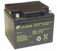 CT40-12 Blybatteri - Kraftfuld og Langtidsholdbar Backup til UPS og Hospitalsudstyr (12V, 40Ah) - SIKSHOP