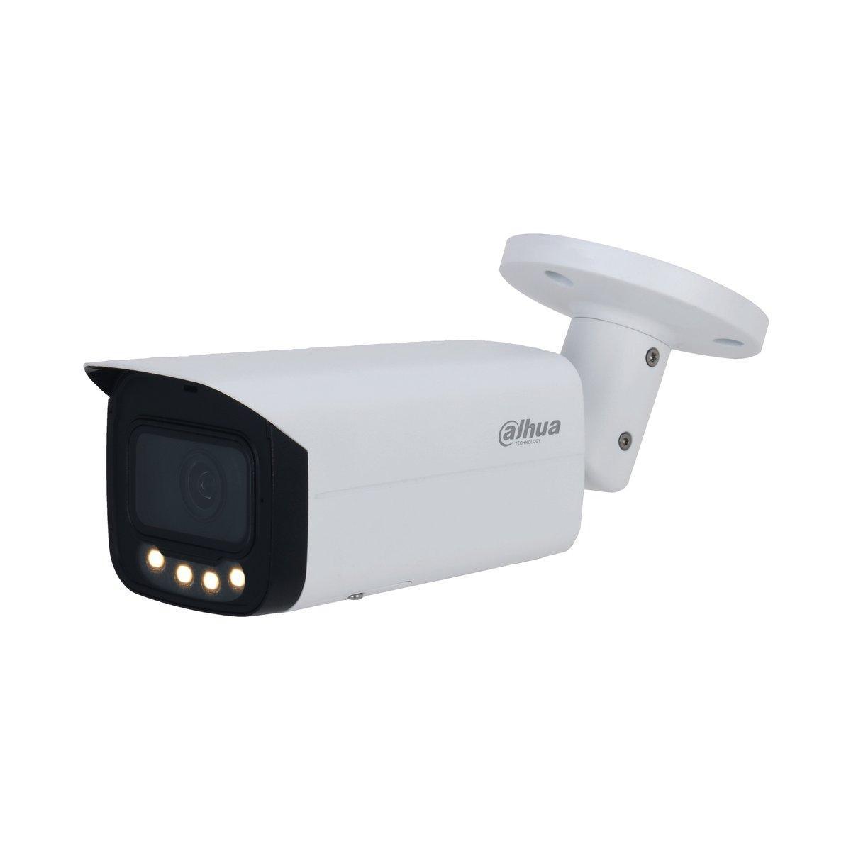 Dahua 4MP Full-color IP Bullet Kamera med 3.6mm Varm LED | IPC-HFW5449T-ASE-LED-0360B - Sikshop